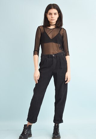 90'S RETRO REGULAR WAIST CORDUROY TROUSERS