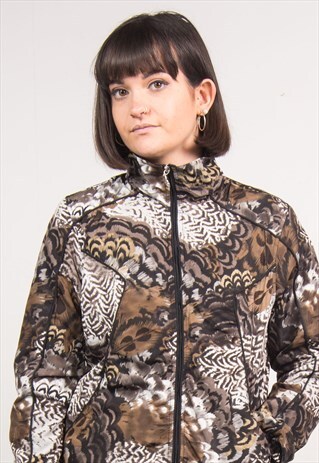 VINTAGE 90'S FESTIVAL PATTERNED JACKET
