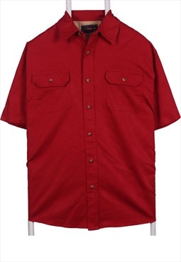 Vintage 90's Wrangler Shirt Short Sleeve Button Up
