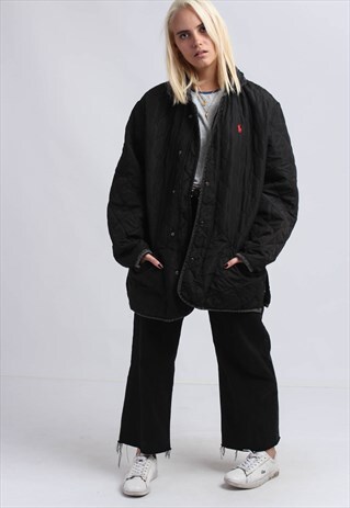 VINTAGE POLO RALPH LAUREN QUILTED COAT