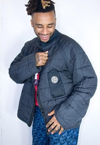 STONE ISLAND VINTAGE LNNER LAYER (WORN AS COAT)