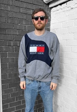 Vintage Reworked Tommy Hilfiger one of a kind sweatshirt