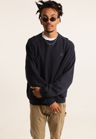 VINTAGE STARTER EMBROIDERED LOGO SWEATSHIRT