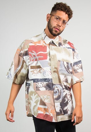90'S CRAZY PATTERN SHIRT