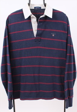 Mens Vintage Gant Rugby Polo Top