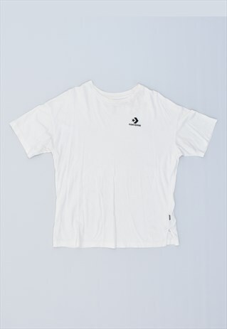 VINTAGE 90'S CONVERSE T-SHIRT TOP WHITE