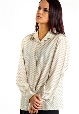 VINTAGE STRIPED BLOUSE ACBL73
