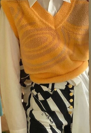 HOCKNEY KNIT W/ DETACHABLE SLEEVES