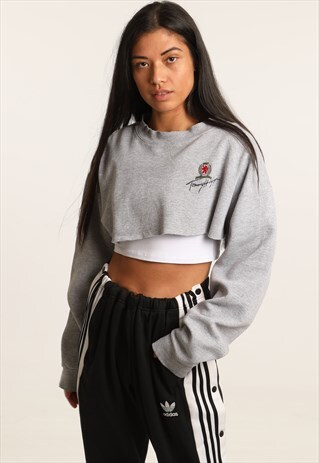 VINTAGE TOMMY HILFIGER EXTREME CROPPED SWEATSHIRT