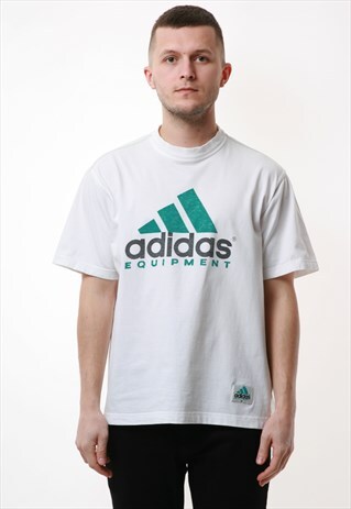 90S ADIDAS EQUIPMENT OLDSCHOOL VINTAGE COTTON T-SHIRT 16882