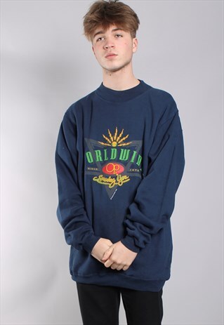 VINTAGE "WORLDWIDE" USA SWEATSHIRT