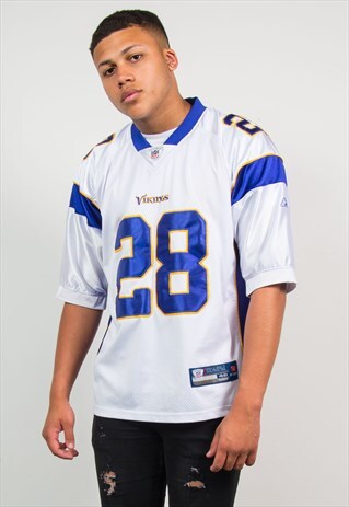 NFL JERSEY AMERICAN FOOTBALL SHIRT MINNESOTA VIKINGS