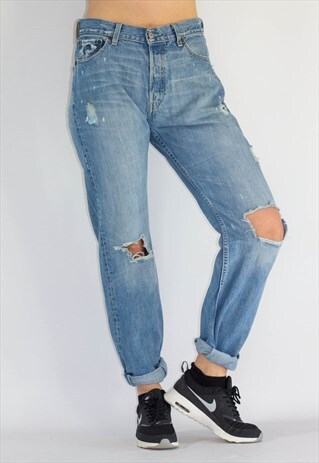 VINTAGE 501 LEVI'S DISTRESSED JEANS