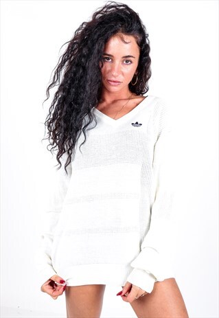 VINTAGE ADIDAS KNITWEAR JUMPER K349