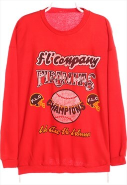 Vintage 90's Unknown Sweatshirt Baseball College