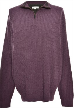 Vintage Purple ENRO Jumper - XXL