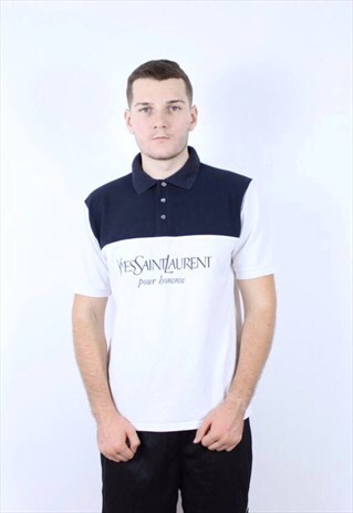 YVES SAINT LAURENT YSL POLO SHIRT MEN