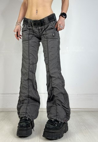 Vintage Y2k Cargo Pants Esprit Grunge Low Rise Lightweight