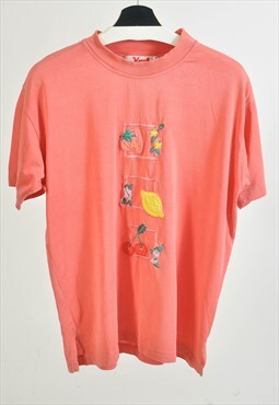 Vintage 80s embroidered t-shirt