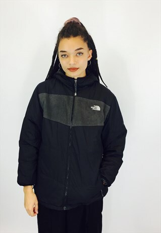 NORTH FACE REVERSIBLE PUFFER COAT