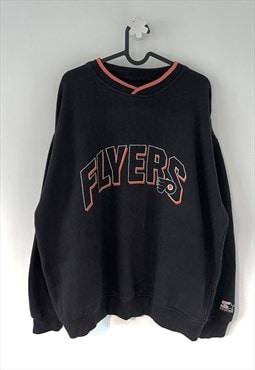 Vintage starter Philadelphia flyers black sweatshirt XL NHL