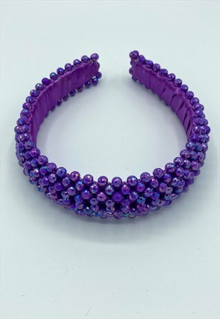 HANDMADE BEADED HEADBAND