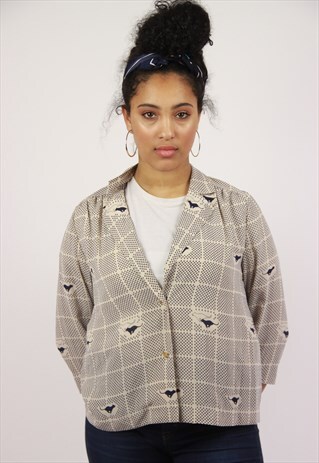 VINTAGE PATTERNED BLOUSE