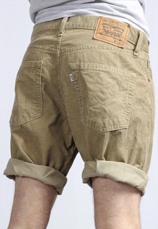 VINTAGE LEVI'S CORDUROY SHORTS