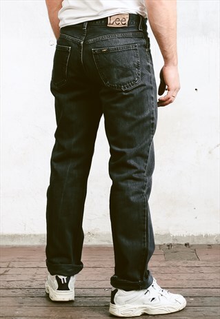VINTAGE 90S BLACK LEE JEANS