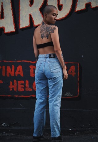 RARE VINTAGE VERSACE HIGH WAIST MOM JEANS