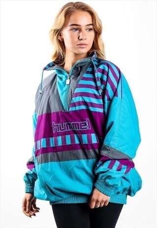 VINTAGE HUMMEL SHELL JACKET J1808