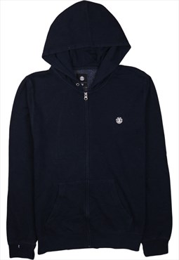 Vintage 90's Element Hoodie Full Zip Up Navy