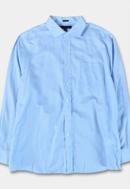 (XL) 2000s's Vintage Tommy Hilfiger Shirt Logo Blue