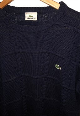 Vintage Y2K Knit Lacoste Sweater Jumper Medium Devanlay