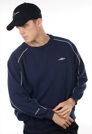 VINTAGE UMBRO SMALL LOGO SWEATSHIRT JUMPER