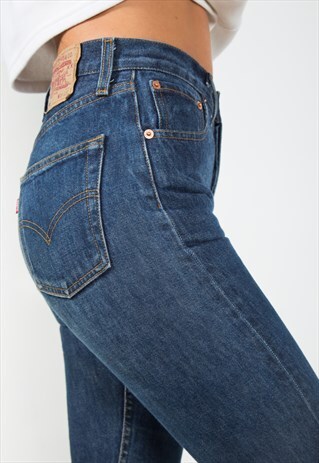 VINTAGE 80S LEVI'S ORIGINAL 501 JEANS DARK WASH /0017