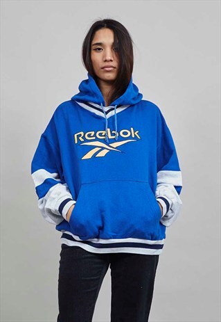 CLASSIC VINTAGE OVERSIZED REEBOK HOODIE