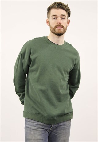 VINTAGE 1990S GREEN SWEATER