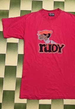 Vintage Rudy The Junkyard Gang T-Shirt Fat Albert TV Cartoon