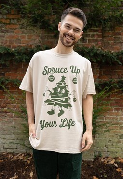 Spruce Up Your Life Men's Christmas T-Shirt 