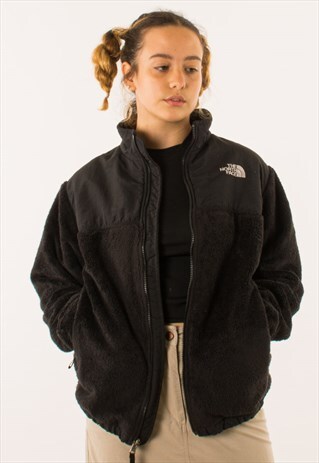VINTAGE BLACK THE NORTH FACE DENALI FLEECE