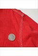 VINTAGE RED BUTTON UP SHIRT MENS