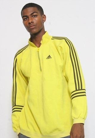 VINTAGE ADIDAS 1/4 ZIP SWEATSHIRT