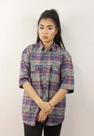 VINTAGE PATTERNED COLOURFUL SHIRT