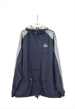 Kappa Vintage Light Jacket in Blue  - XL