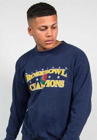 90'S SWEATSHIRT USA COLLEGE MICHIGAN