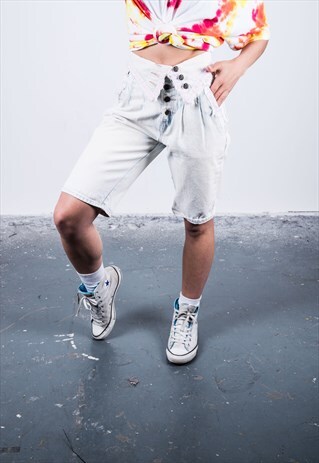 VINTAGE 1990S BLUE DENIM SHORTS