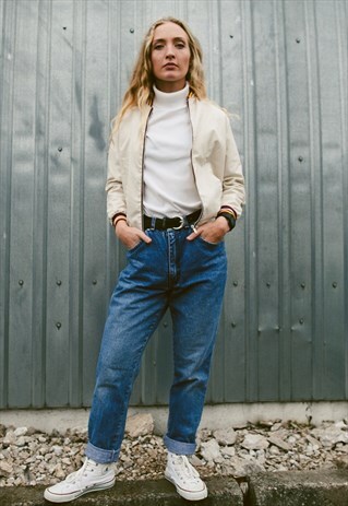 VINTAGE 70S RETRO BOMBER JACKET