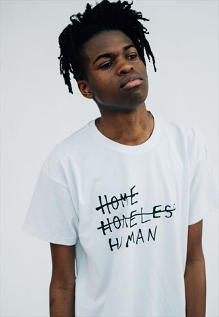OUTSIDEIN PRINTED T-SHIRT WHITE