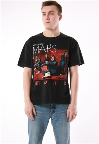 VTG 30 SECOND TO MARS COTTON OLDSCHOOL T-SHIRT 14024